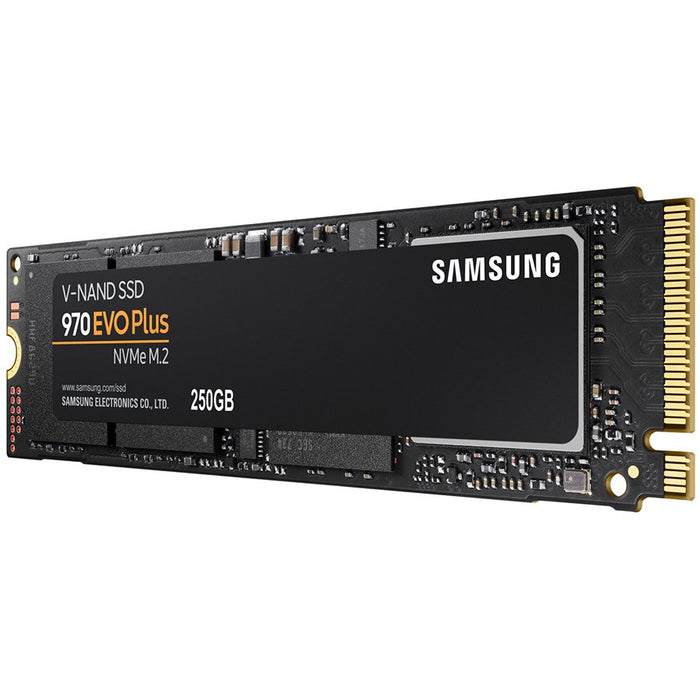SAMSUNG 970 EVO PLUS 250GB SSD, M.2 2280, NVMe, Read/Write: 3500 / 2300 MB/s, Random Read/Write IOPS 250K/550K – alternate