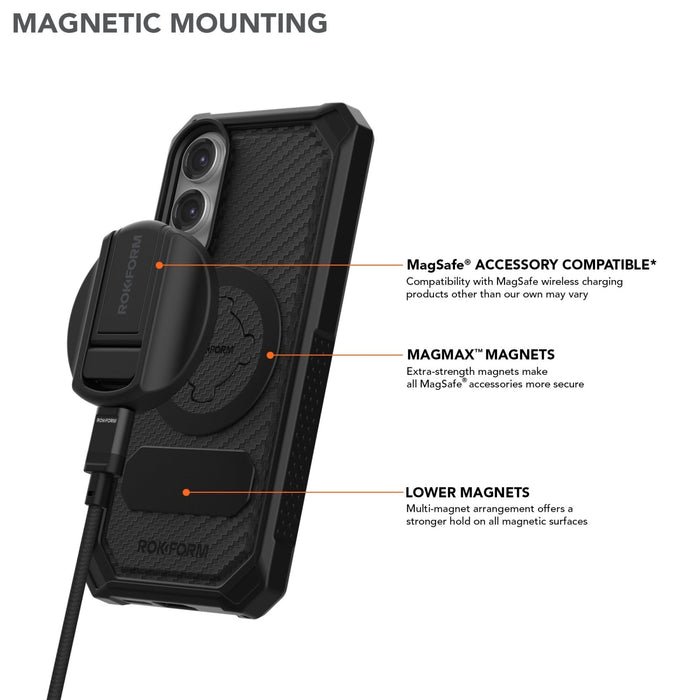 S25 Edge and Magnetic Mounting