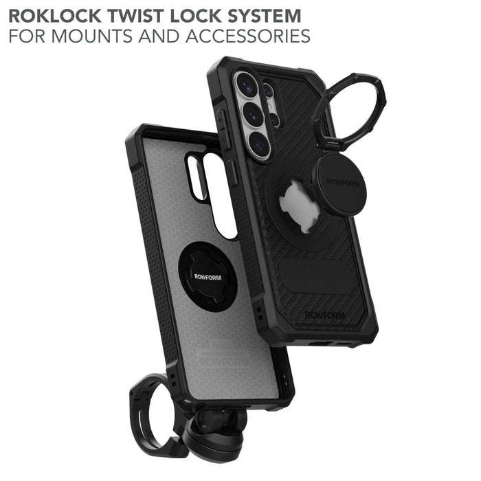 Samsung Galaxy S26 Ultra Rugged Phone Case with Roklock Twist Lock System