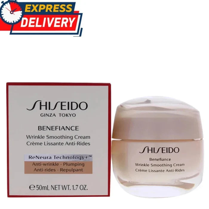 Shiseido Ginza Tokyo Benefiance Wrinkle Smoothing Cream – 50ml / 1.7oz