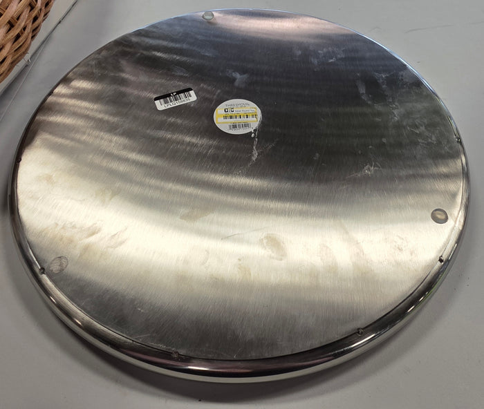 Silver Round Tray -
