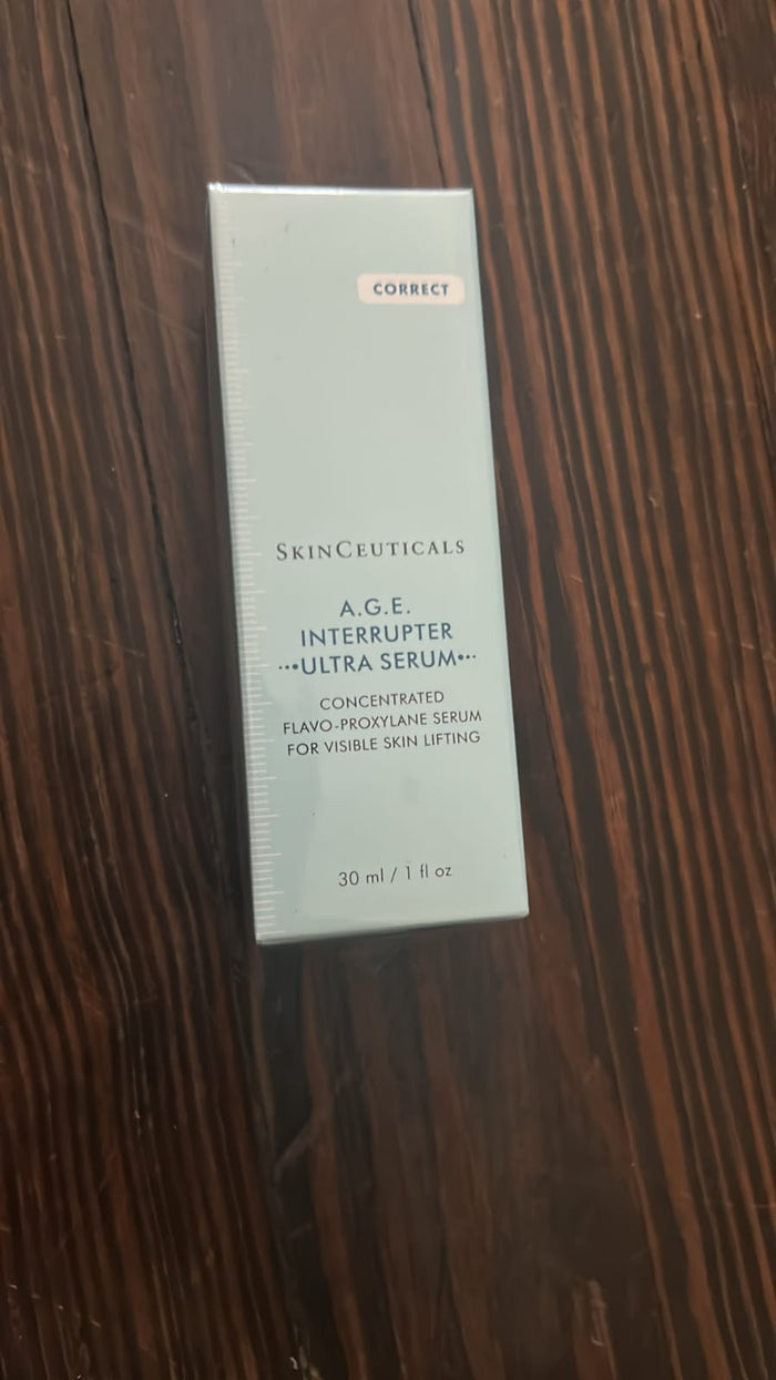 SkinCeuticals A.G.E. Interrupter Ultra Serum 1 oz Anti-Aging Formula | Free Ship