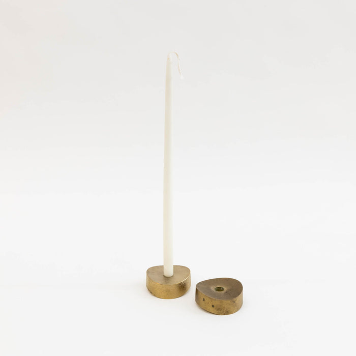 S/N Brass +/- Candle Stand (sold separately) | Tortoise General Store