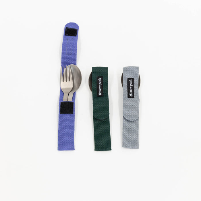 Snow Peak Titanium Fork & Spoon Set | Tortoise General Store