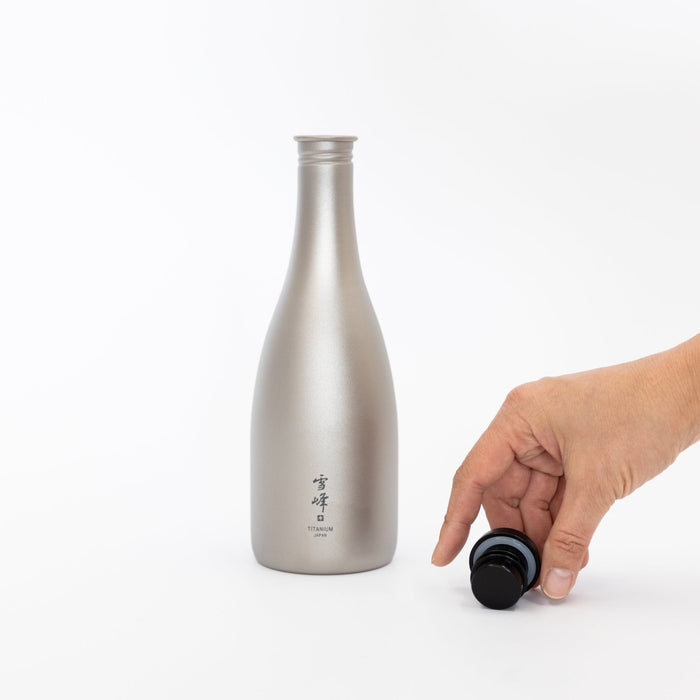 Snow Peak Titanium Sake Bottle | Tortoise General Store