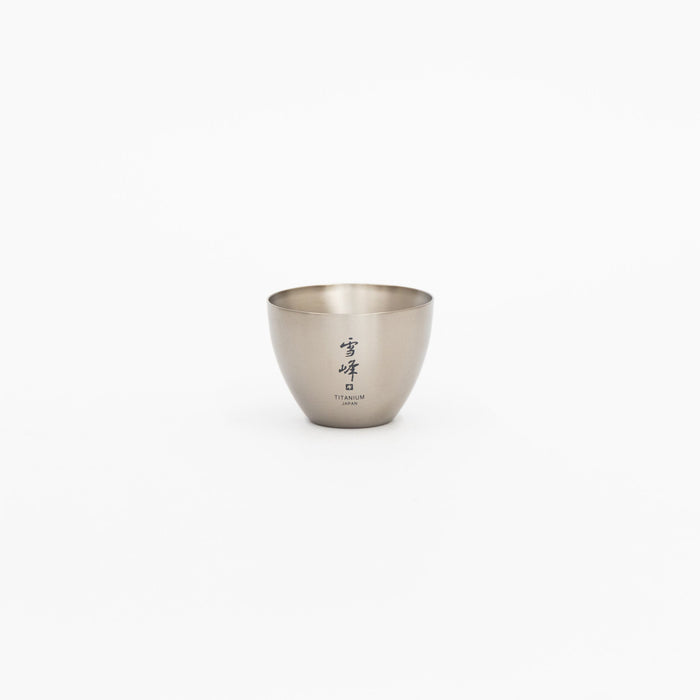 Snow Peak Titanium Sake Double Wall Cup | Tortoise General Store