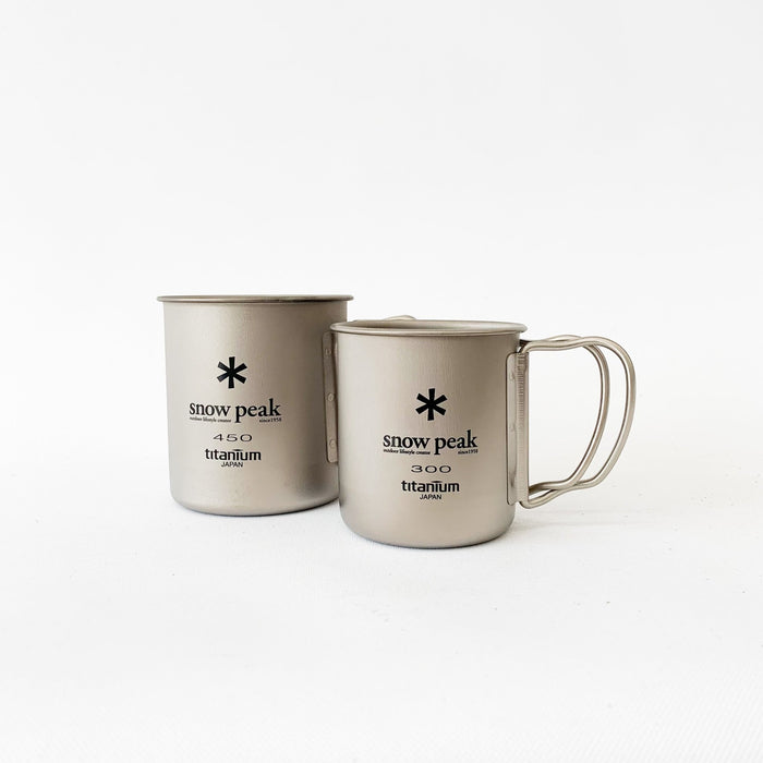 Snow Peak Titanium Single Wall Mugs - tortoise general store