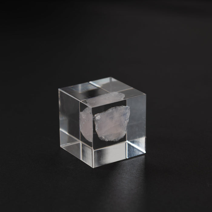 Sola Cube - Rose Quartz