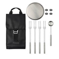 Solo Stove 10 pc Mesa XL Tabletop Firepit Tool Kit Stainless Steel Finish - Some Box Damage (see pictures)