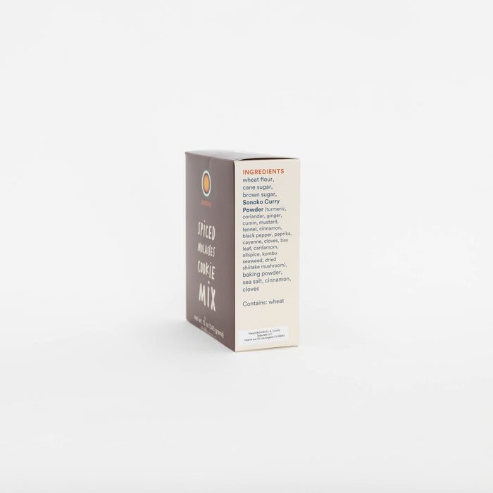 Sonoko Spiced Ginger Molasses Cookie Mix | Tortoise General Store