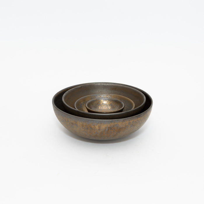 SSAN Gold Shallow Bowl | Tortoise General Store