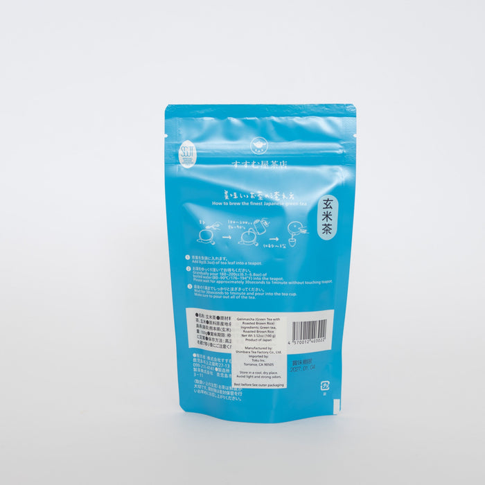 Susumuya Genmaicha Leaf 100g | Tortoise General Store