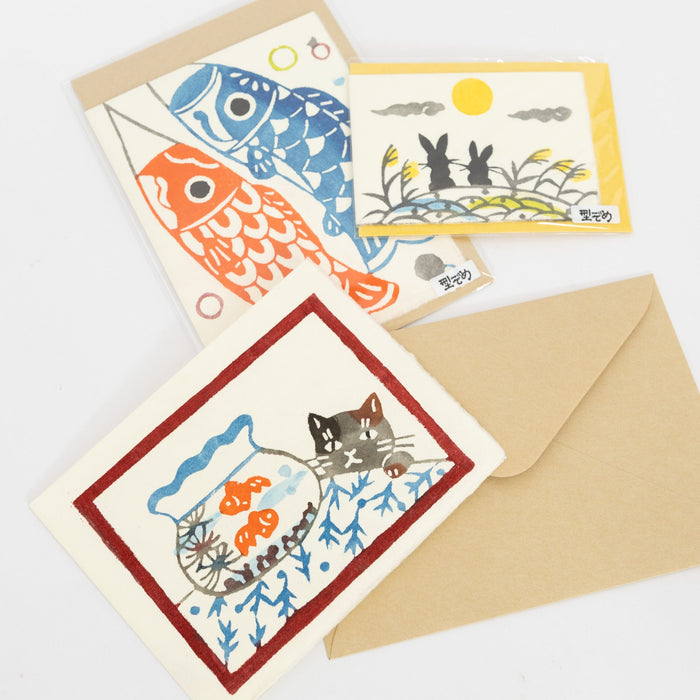Takeo Katazome Card Large Size | Tortoise General Store