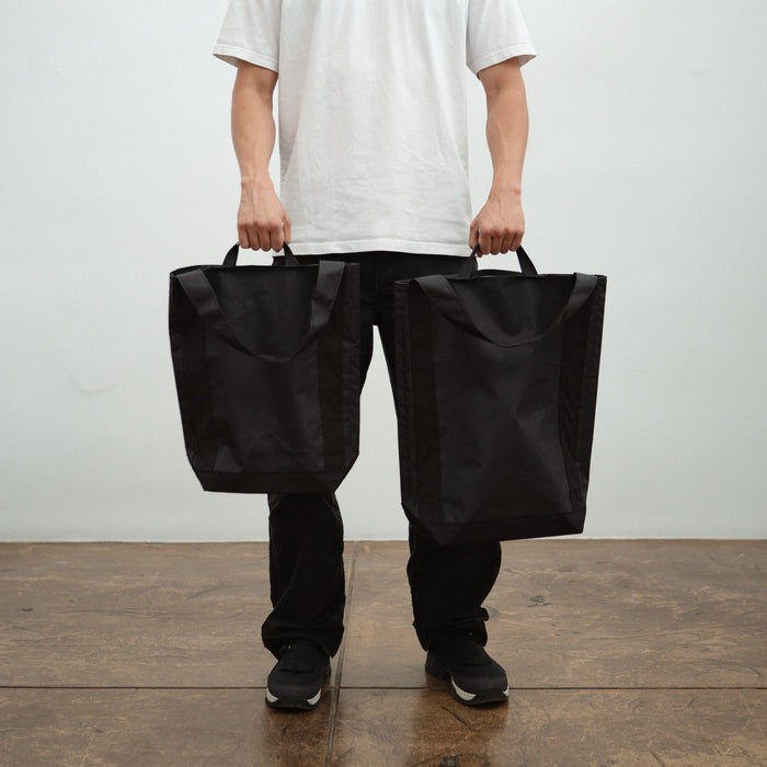 Tembea Black Baguette Tote with Handle X - Pac | Tortoise General Store