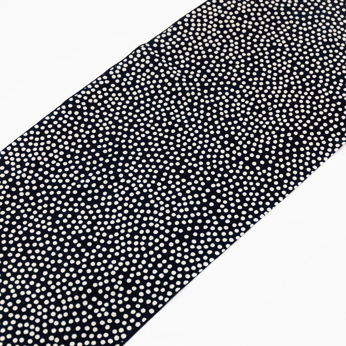 Tenugui - Arare - White Dots on Black | Tortoise General Store
