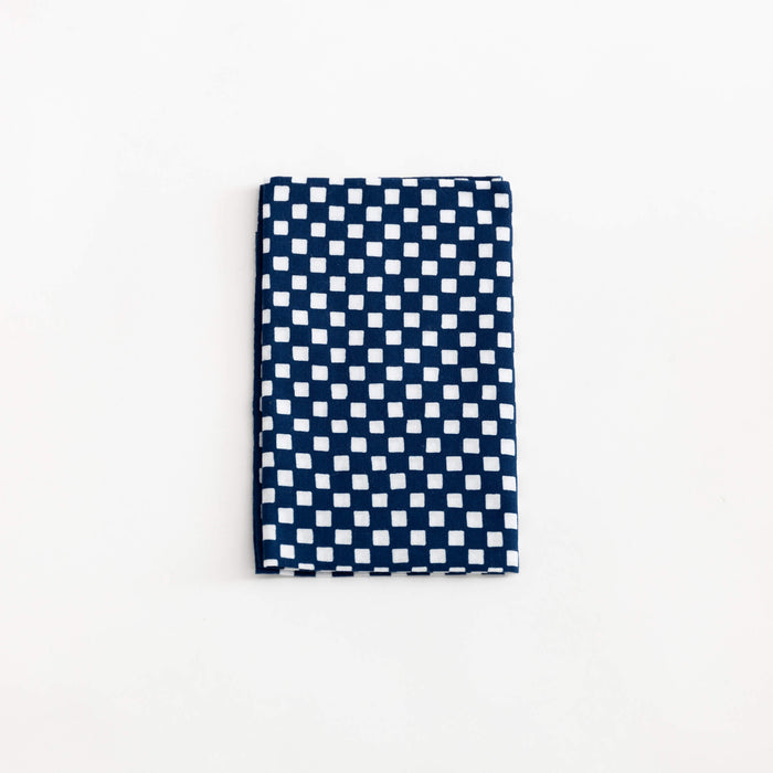 Tenugui - Blue Checkerboard | Tortoise General Store