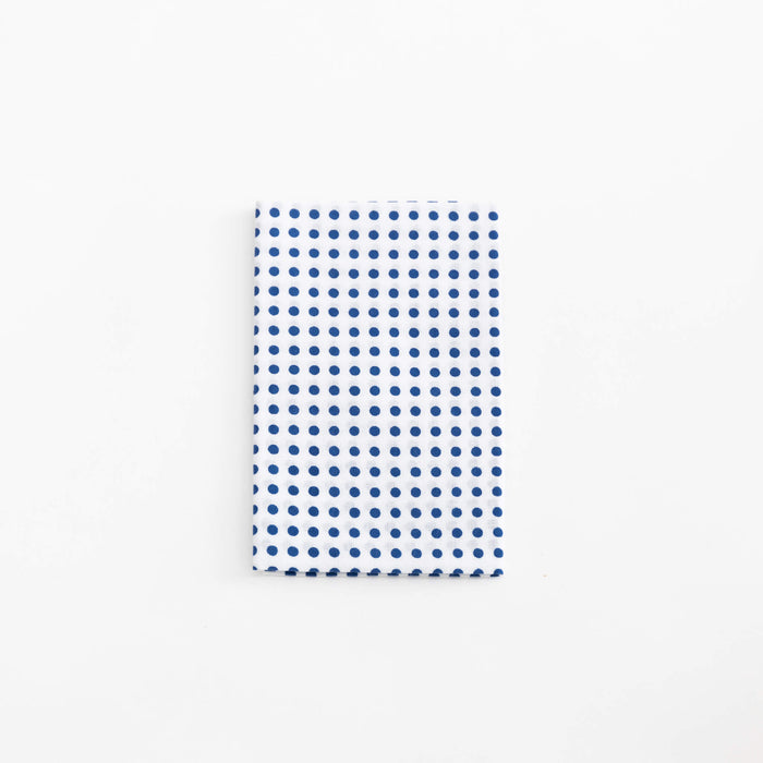 Tenugui - Blue Dots on White | Tortoise General Store