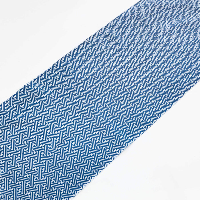 Tenugui - Blue Jigsaw | Tortoise General Store