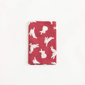 Tenugui - Bunnies on Red | Tortoise General Store