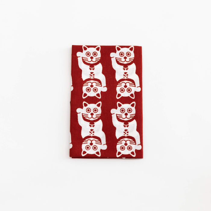 Tenugui - Lucky Cat | Tortoise General Store