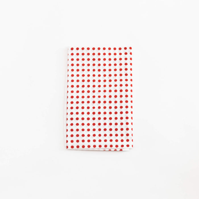 Tenugui - Red Dot on White | Tortoise General Store