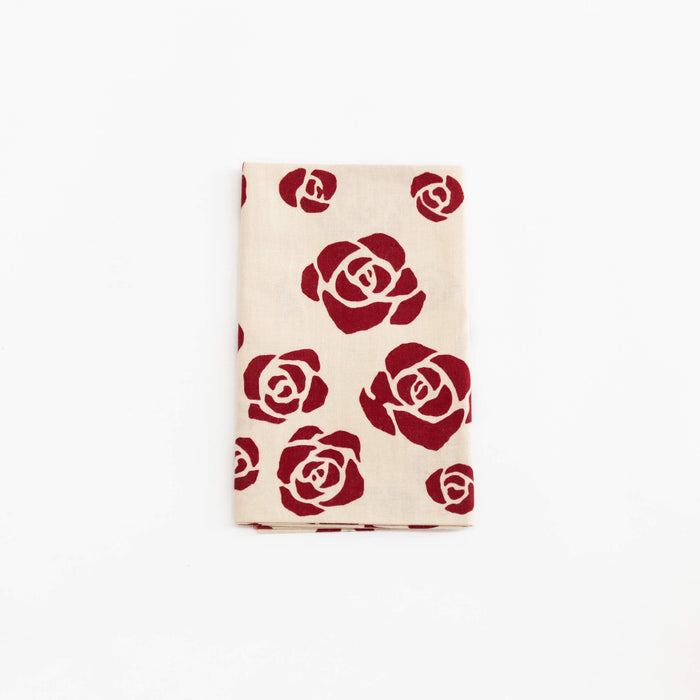 Tenugui - Roses | Tortoise General Store