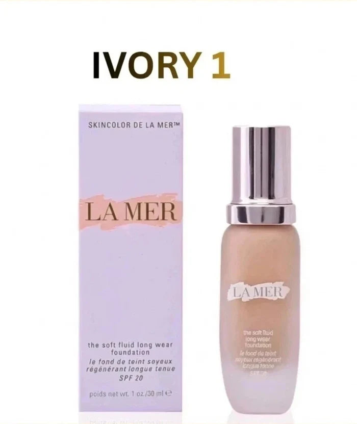 La Mer The Soft Fluid Long Wear Foundation ivory SPF20 NIB 30ml