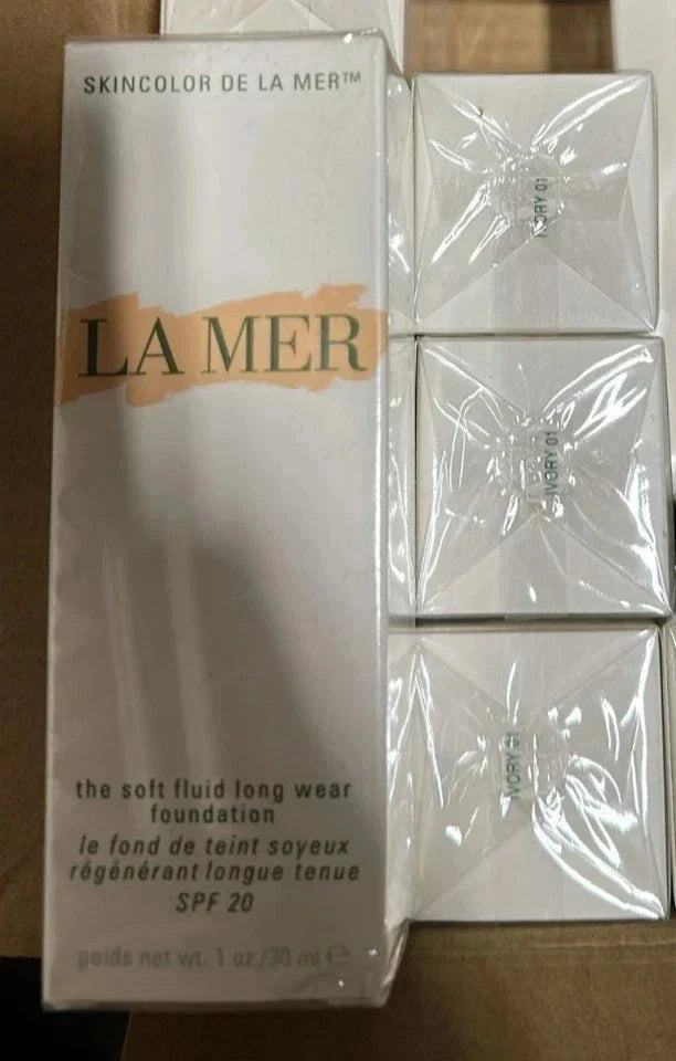 La Mer The Soft Fluid Long Wear Foundation ivory SPF20 NIB 30ml