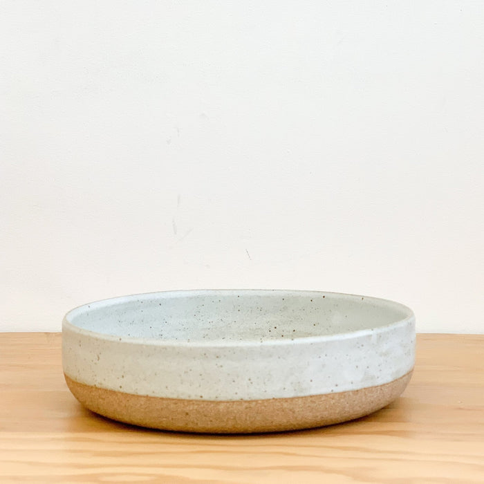 Organic terra deep plate made in LA by Tomoko Morisaki