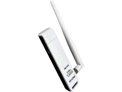 NIC TP-Link TL-WN722N, USB 2.0 Adapter, 2,4GHz High Gain Wireless N 150Mbps, Detachable Omni Directional Antenna 1 x 4dBi (RP-SMA) - image 2