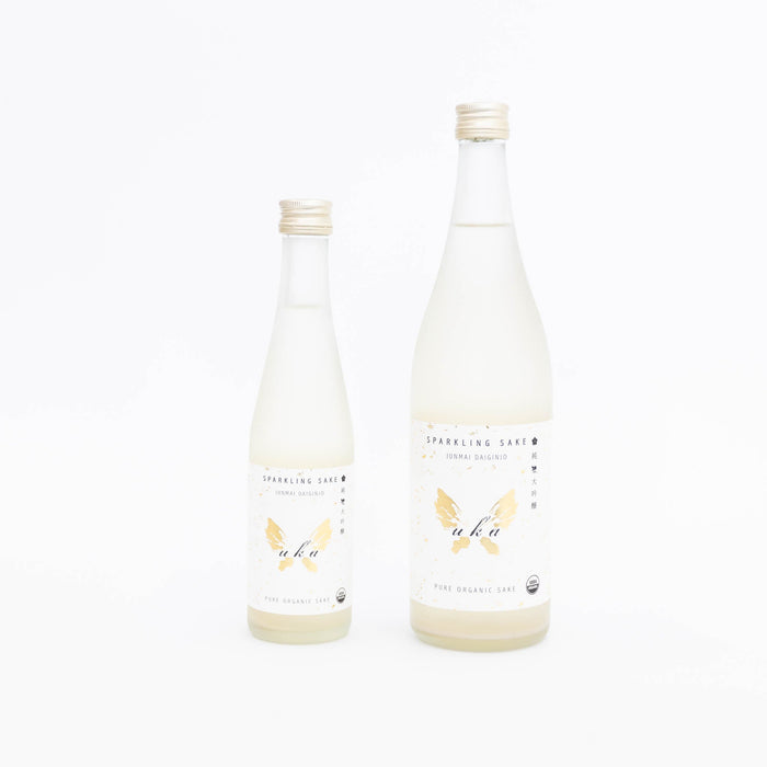 Uka 'Sparkling Sake' Organic Junmai Daiginjo | Tortoise General Store