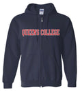 Unisex Zipper Hoodie